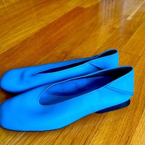 Blue Camper shoes, comfortable and stylish!